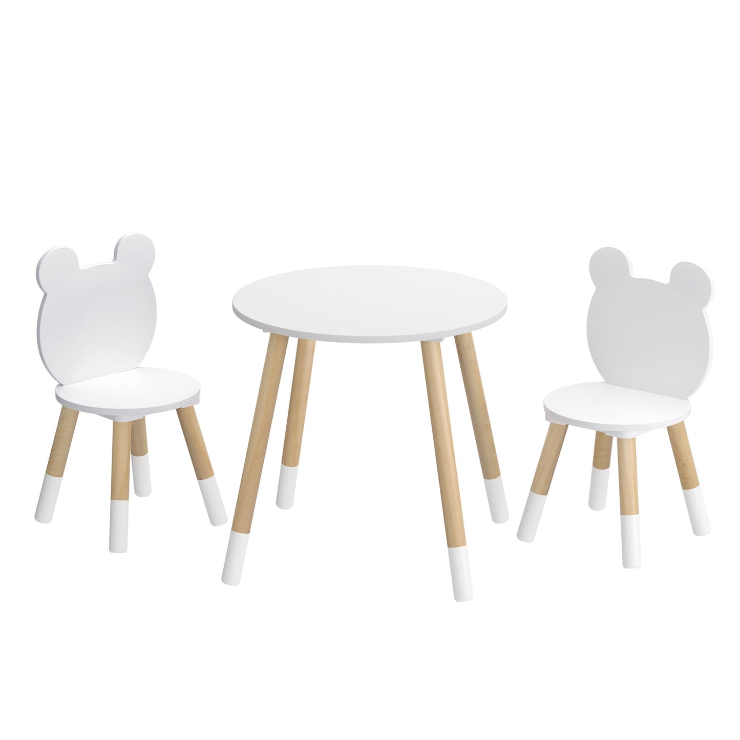 Keezi 3 Piece Kids Table and Chairs Set