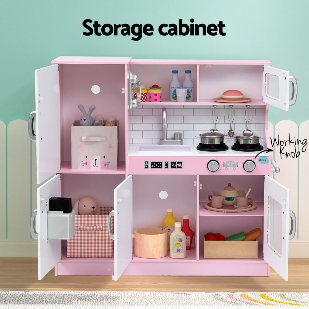 Keezi Wooden Kitchen Play set
