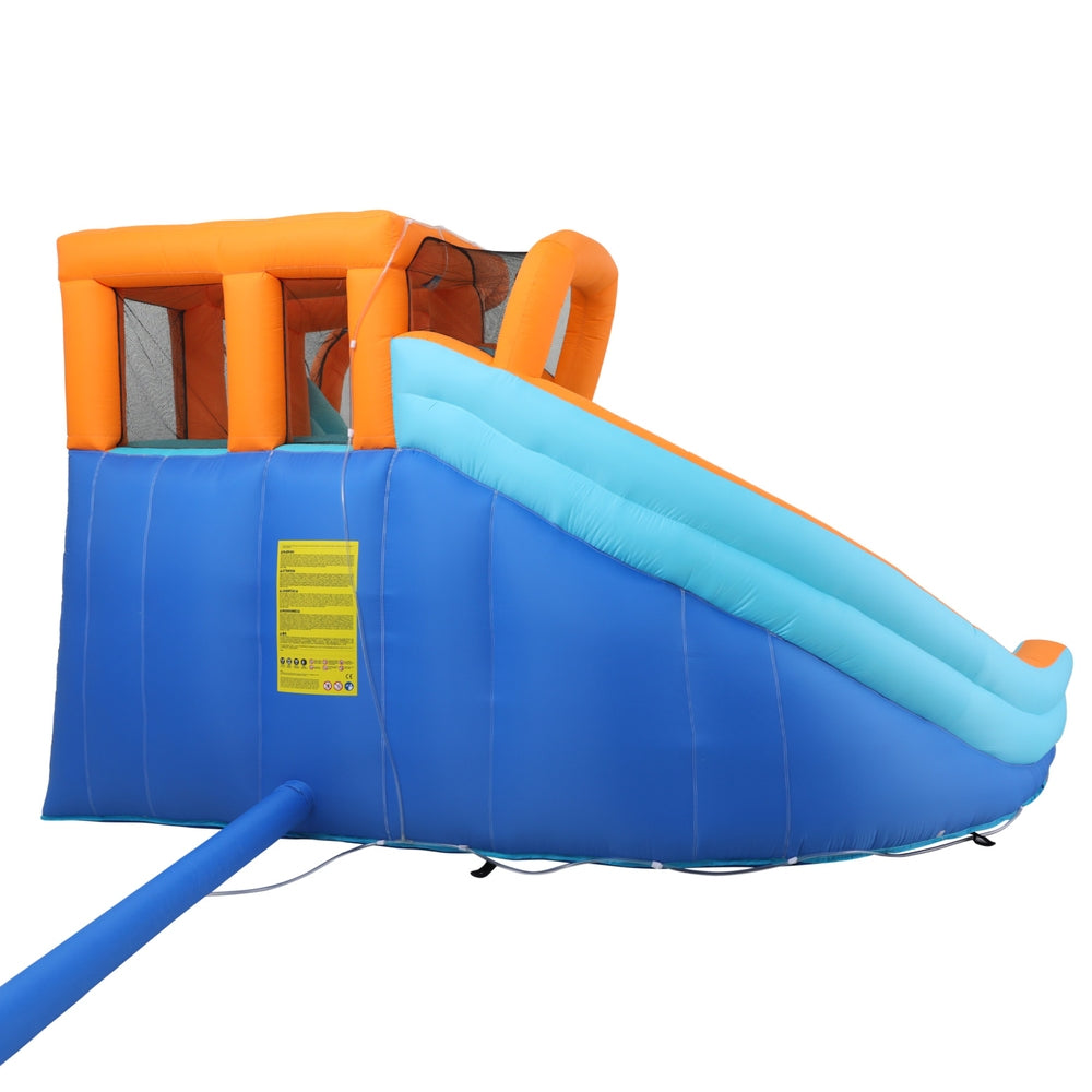 AirMyFun Kids Inflatable Pool Water Double Slide Park Jumping Castle