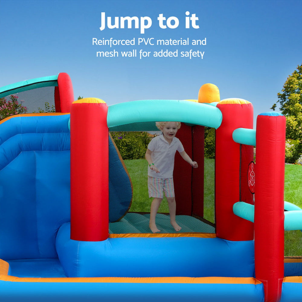 Kids Inflatable Water Slide Splash Pool Park Jumping Castle Bounce