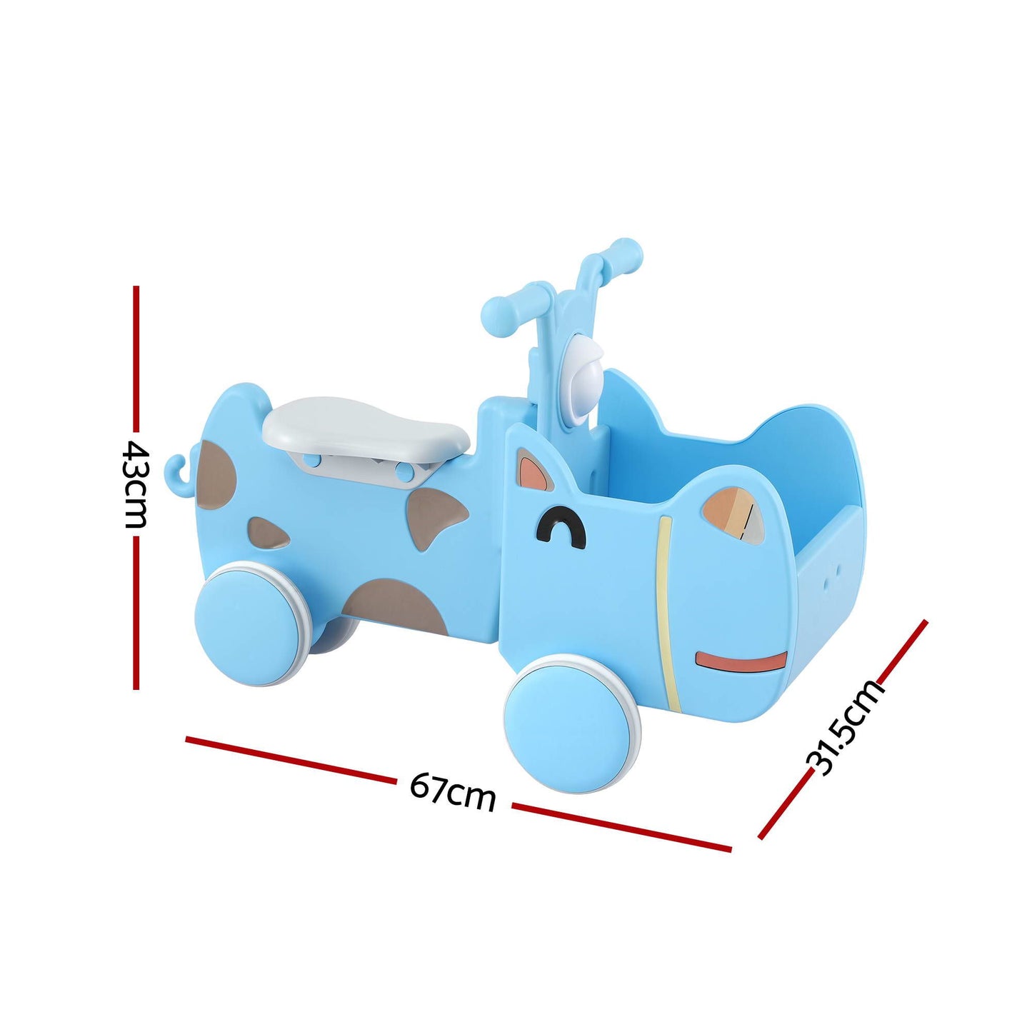 Blue - KEEZI Kids Ride