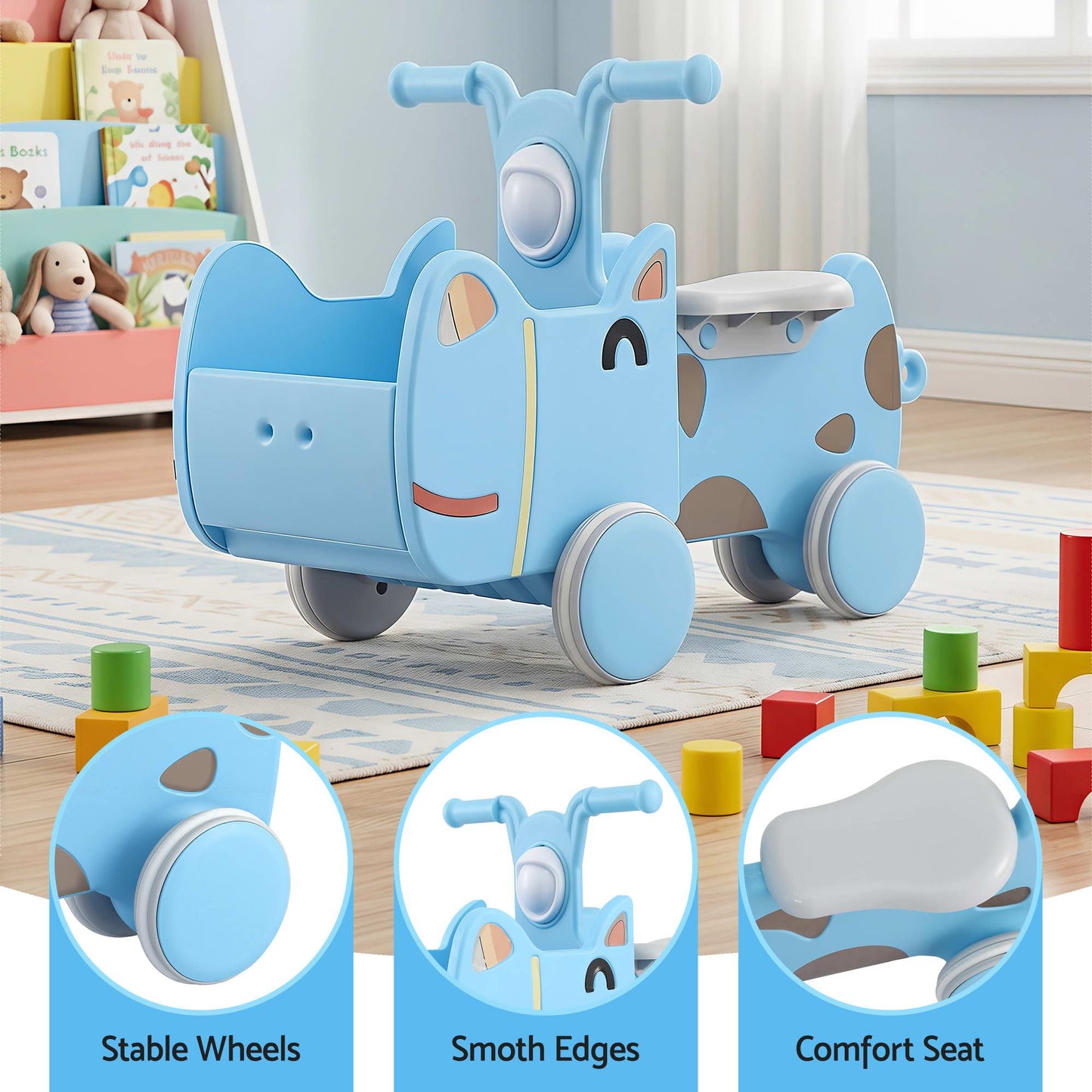 Blue - KEEZI Kids Ride