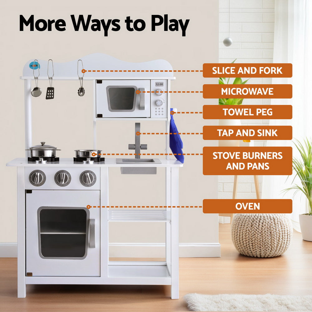 Keezi Kids Play Kitchen Set