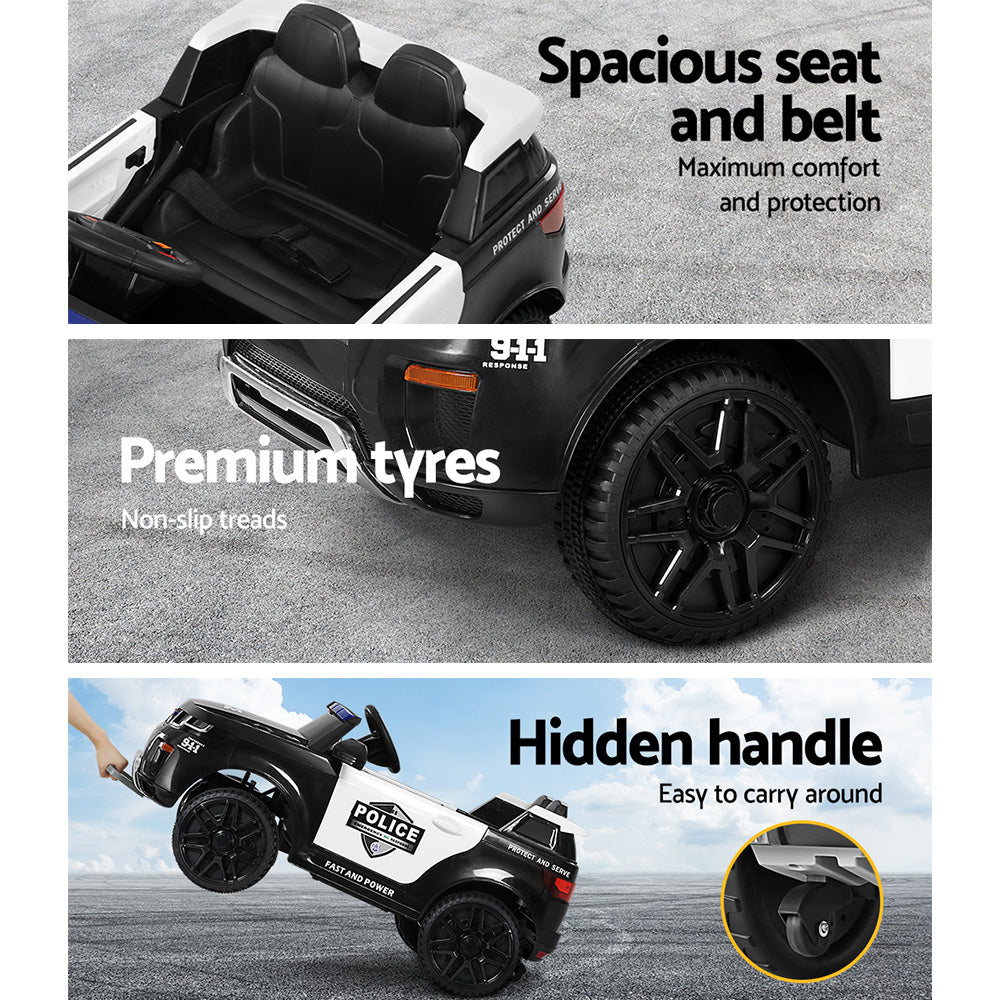 Rigo Kids Patrol Police Ride On Car